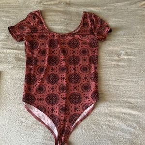 Dark pink body suit. Forever 21. Size medium